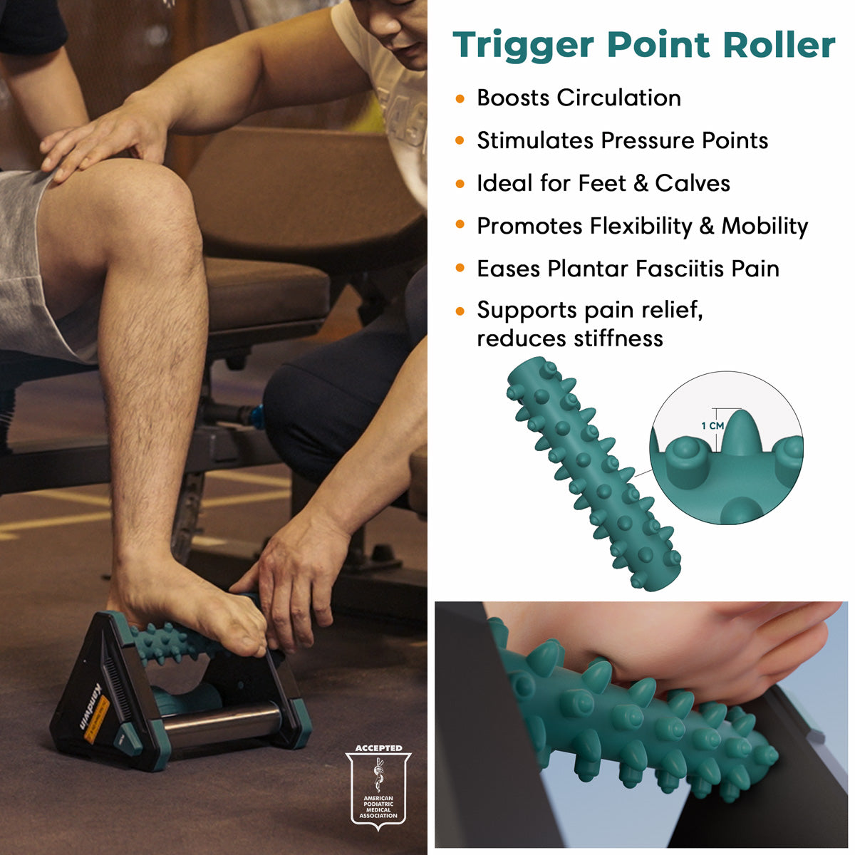 Zystral 3 in 1 Foot Massager