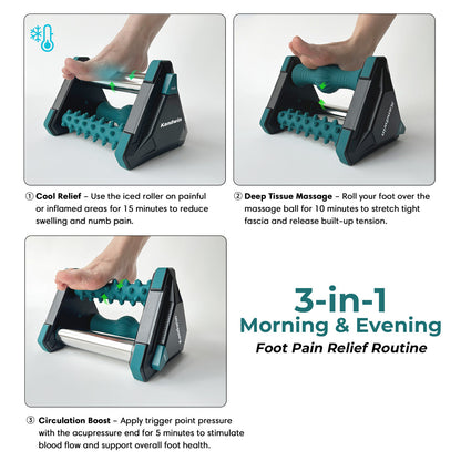 Zystral 3 in 1 Foot Massager