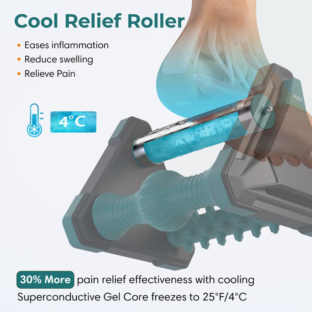 Zystral 3 in 1 Foot Massager